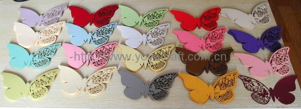 Wedding supply " butterfly" place cards from Yoyo crafts 2