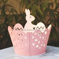 "Happy easter" cupcake wrappers in various designs 1