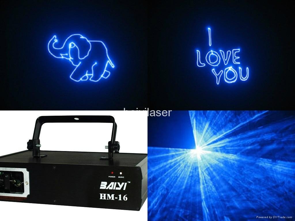   500mw  Bule Animation laser light