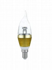 HIGH QUALITY 3W E27,E12,E14,B22 DIMMABLE LED BULB/LED LIGHT