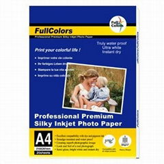 RC satin photo paper - Microporous