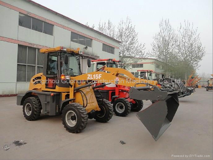 1.5T loader with 4 in 1 bucket