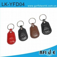 RFID Leather key tag