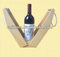 recycle wooden wine glasses gift box 1