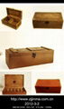 Beautiful recyclable wooden wine gift box 3