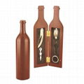 top grade promotional wooden wine bottle