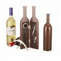 top grade promotional wooden wine bottle gift items 2