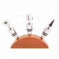 Zinc Alloy wine bottle stopper(JM8182) 1