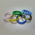 New Fashion tyre style health silicone wristband promotion gift bracelet 1