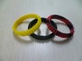 New Fashion tyre style health silicone wristband promotion gift bracelet 2