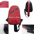 Red Waterproof backpack bag for hiking 