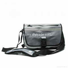 Waterproof sling laptop bag