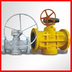 Lubricated Plug Valve