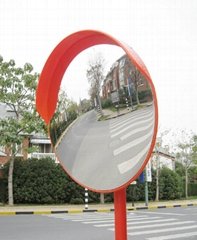 outdoor traffic convex mirror