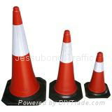 reflective PVC Traffic cone for road safety