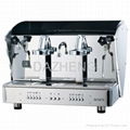 LaDeTiNa feilong double brewing head coffee machine