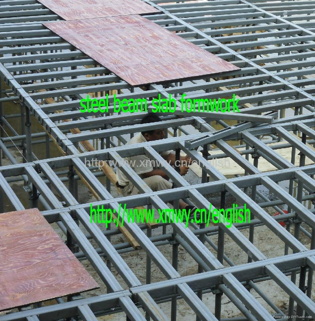 quick set steel formwork system to replace H20 timber beam
