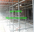 new cuplock scaffolding system with adjustable steel props shoring 