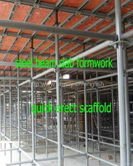 concrete formwork plywood shoring steel scaffolding system