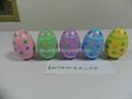 Easter decoration of tumbler eggs 1