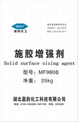 Solid surface sizing agent