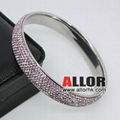 Stainless steel bracelet with stellux Austrian crystal  for woman 2