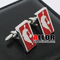 NBA Logo design enamel stainless steel