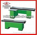 Checkout Counter with Conveyor Belt for