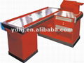 Checkout Counter with Conveyor Belt for Supermarket YD-R001 3