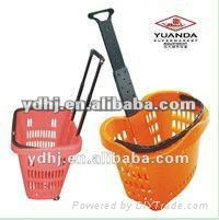 Rolling Hand Basket for Supermarket YD-B-002 2