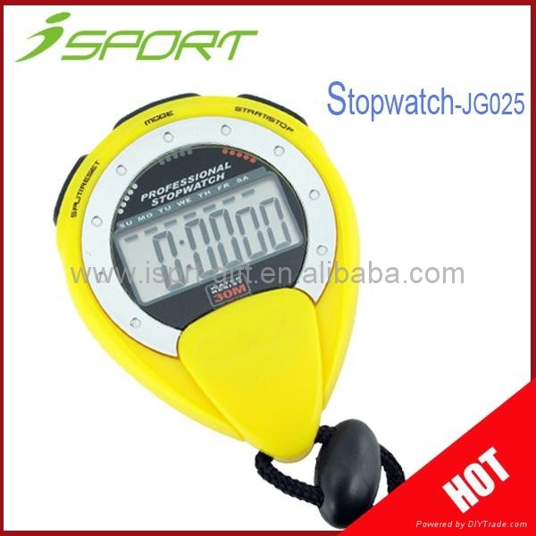 Chronograph Digital Timer Stopwatch Sport Counter Watch 2