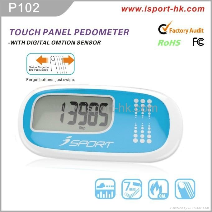 Sport body fat analyzer pedometer with step counter and calorie meter 2
