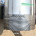 Stainless steel casing pipes