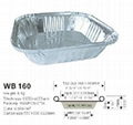 Wb160 Aluminium Foil Container 1