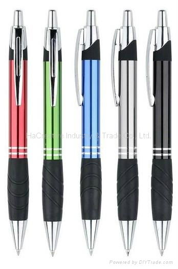  promotional aluminium ball pen;metal pen