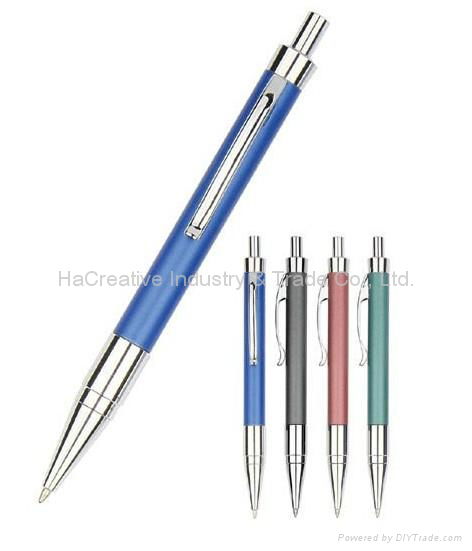  promotional aluminium ball pen;metal pen 5