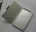 Aluminium/Metal business card holder 3