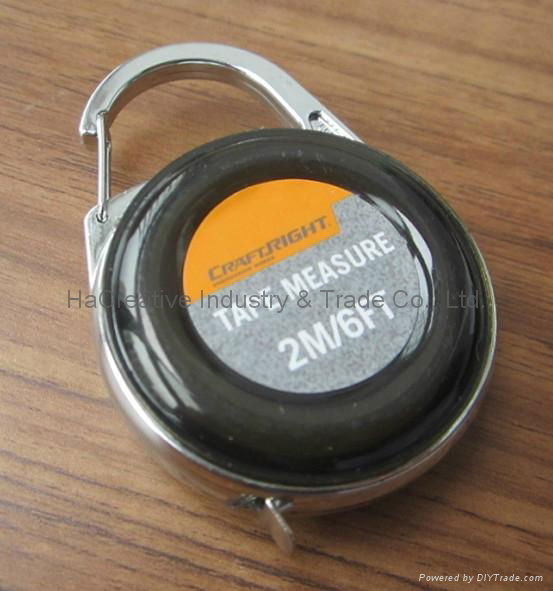 2m carabiner tape measure,promo measuring tape gift 4