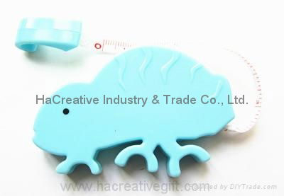 1M Hedgehog/Animal Pvc Tape Measure