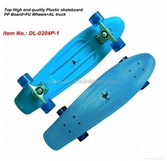 Top High end quality Plastic skateboard