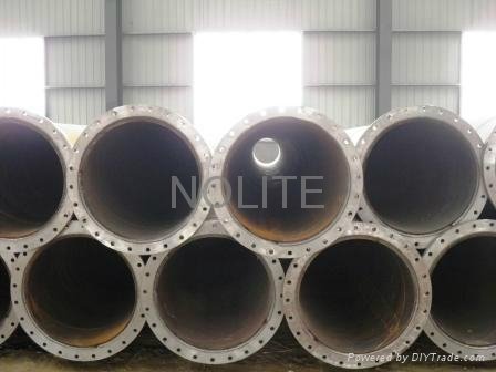 spiral steel pipe with flanges 2