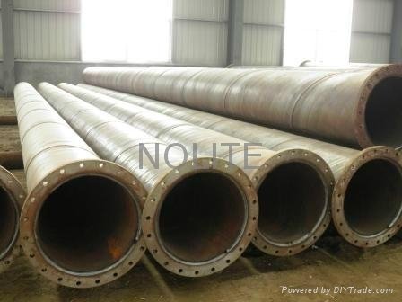 spiral steel pipe with flanges 3
