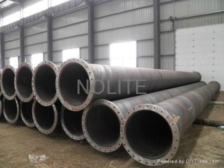 spiral steel pipe with flanges
