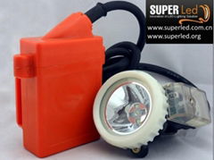 6Ah Mining Light Methane Alarm Lamp Miner Cap Lamp