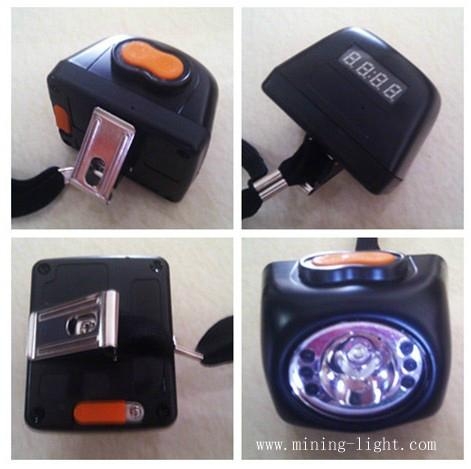 LED cordless digital display mining cap lamp 2