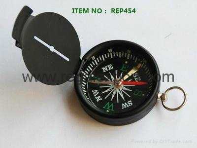 Pocket brass compass keychain promotion muslim 2
