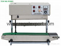 continue band sealing machines for stainless steel and iron material