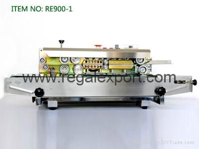 continue band sealing machines for stainless steel and iron material 4