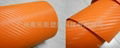 橙色碳纖維汽車貼膜 4