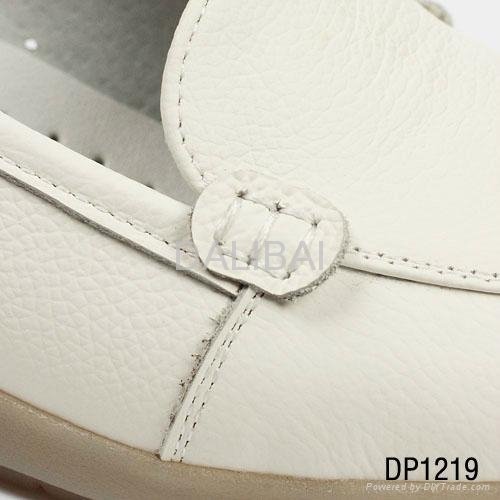 fashion popular genuine leather women shoes for nurse and doctor 2